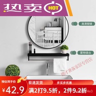 XY！Feidiansen Bathroom Mirror Punch-Free Glass Mirror Wash Bathroom Half-Body Sticker Wall Mirror Bathroom Mirror Bath