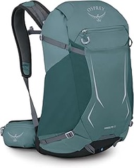 Osprey Hikelite 32L Durable Hiking Backpack - Travel Daypack with Rain Cover for Men and Women, Casc