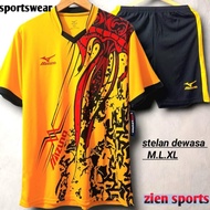 Obral Jersey Futsal 1 Set Baju+Celana Pakaian Olahraga Pria Dan Wanita