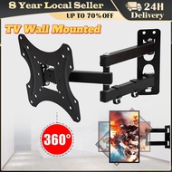 ❤️【Same Day Delivery】 【NS-117B X400】12-32 Inch Tv Mount Wall-Mounted Snap Fastener Flat Panel Bracket Universal Metal Tv Holder Lcd Led Monitor Tv Frame Vesa 75/100