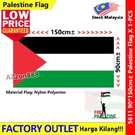 ***READY STOCK*** Palestine National Flag 1x2ft 2x3ft 2x4ft 2.5x5ft 3x4.5ft 3x5ft 巴勒斯坦 国旗 فلسطين