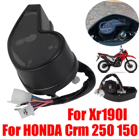 For HONDA Crm 250 150 CRM250 CRM150 Xr190l Motorcycle Digital Speedometer Dashboard Instrument Tacho