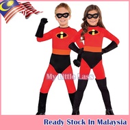 MYLITTLELASS Boys Girls Dash Costume The Incredibles Mr Incredible Dress Up Costume 4-6Y