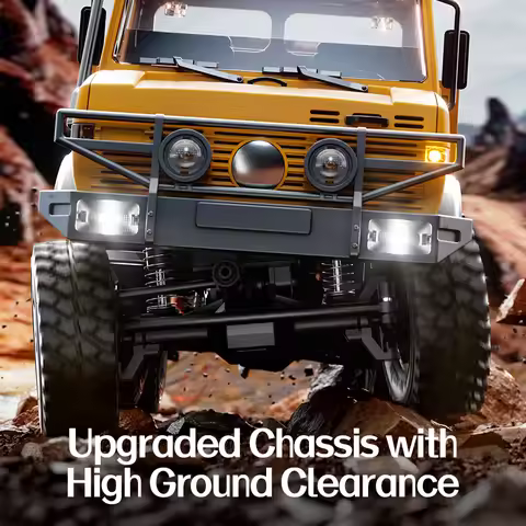 JJRC C8823 1/18 6x6 off-Road Rc Car -Metal Chassis Crawler Dual Speed Gearbox 370 Motor Rc Truck RTR