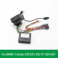 Car 16pin Wiring Harness Adapter Canbus Box Decoder Android Radio Power Cable For BMW 3 Series E90 E