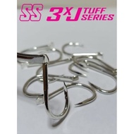 Silveerstell Jigging Hook 3X J Tuff Series