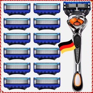 พร้อมส่ง 24ชม.  shaver, razor hand operated blade, 5-speed hidden shaving, men's Geely 5-layer blade