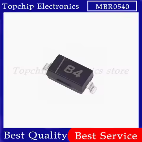 100pcs MBR0520W B2 MBR0530W B3 MBR0540W B4 MBR0540T1G SOD-123 1206 SMD Schottky Diode