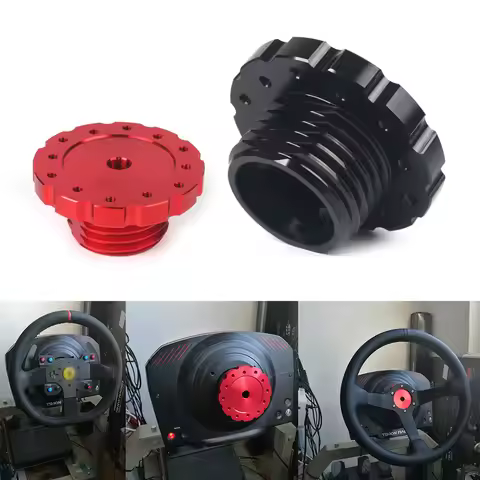 Aluminum 75MM Steering Wheel Adapter Sim Racing Gaming Steering Wheel Adapter For T300 T500 TS-PC TS