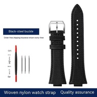 Knitted Nylon Watch Strap For Tissot 1853 Prx Series Super Player T137.410 T137407 Watch Band Male Interface 12mm Waterproof Men