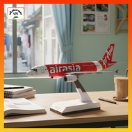 Airbus A320 Air Asia Assembly Paper Model - MohinhgiayVN