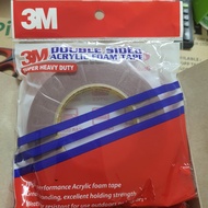 3M 4229PP Double Sided Acrylic Tape 10mm / 18mm X 8M. Made In USA