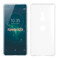 Anti-fall Cover For Sony Xperia X XZ XZS XZ1 XZ2 XZ4 Compact Premium Shockproof Phone Protection Soft Silicone TPU Clear Case