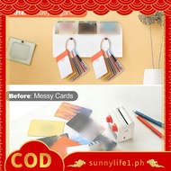 【SUNYLF】Portable Holder for Yoto-mini Card  Reusable Silicone Organizer with Ring Loops