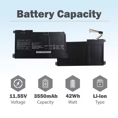 B31N1912 C31N1912 42Wh Laptop Battery Replace For ASUS VivoBook 14 E410M E410MA L410M L410MA E410KA 