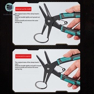 Bg Snap Ring Plier Type Circlip Pliers Multifunctional Crimp Tool Internal External Ring Remover Ret