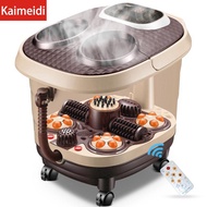 Máy ngâm chân mát xa chân máy massage hiệu KAIMEIDI mát xa bàn chân tự động thêm nhiệt máy mát xa đi