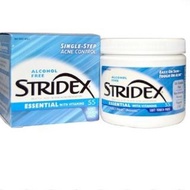 現貨 Stridex 一步治療痤瘡軟貼 水楊酸棉片 藍色 55片/盒