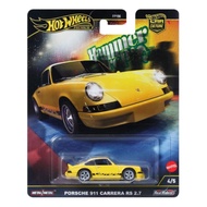 Hot Wheels Porsche 911 Carrera RS 2.7 Car Culture Boulevard