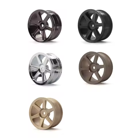 1/10 RC Drift Wheels 52mm Concare 6-Spoke Nylon Rims 2PCS for MST RMX Yokomo Tamiya