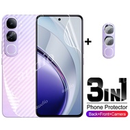 Vivo Y200 5G 4G 3in1 Front Back Lens Hydrogel Film For Vivo Y400 Y200 VivoY400 VivoY200 5G 4G Smartp