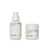 Innisfree Green Tea Seed Hyaluronic Acid Serum 80ml + Green Tea Seed Hyaluronic Acid Cream 50ml