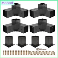 Kesoto ชุดฮาร์ดแวร์ Pergola ฉากยึดมุมขวาแบบ3ทาง4ชิ้น