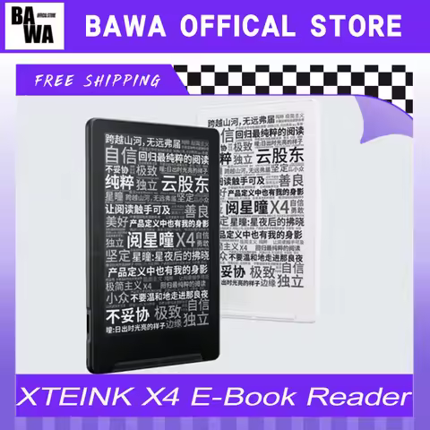 XTEINK X4 E-Book Reader Ink Screen Magnetic Portable E-Book Readers 4.3-Inch E Ink Reader 800×480 Re
