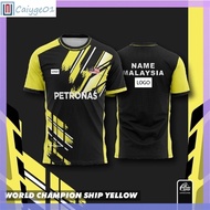 BADMINTON JERSEY MALAYSIA (BWC 2022), BADMINTON SHIRT MALAYSIA 2022 (GREEN)