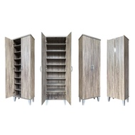 Furniture Living Tall Shoe Cabinet / Tall Shoe Rack (Sonoma Oak) [Buddle Deal - Limited Sets]