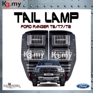 Ford Ranger T6/T7/T8, Wildtrack, Raptor 2012-2018 - V6 Full LED Tail Lights 4X4 Tail Lamp Lampu Belakang