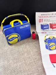 ‘New’(日本購入扭蛋）像真度高迷你排球袋連水樽 MIKASA Miniature Collection —( Volleyball bag)
