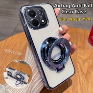 Colorful Casing For Huawei nova Y74 Y73 4G 2026 Nova Y 74 73 NovaY74 NovaY73 Clear TPU Case Shockpro