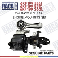 (RACAMOTIVE) VOLSWAGEN POLO ENGINE MOUNTING SET 6RF199555J 6RF199262L 6RF199851C