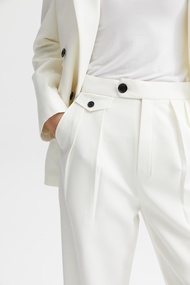 Genesis- City Pants (3color) กางเกงขายาวเอวสูงกระบอกตรง