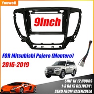 Stereo Panel for Mitsubishi Pajero (Montero) 2016-2019 9inch 2din Radio Frame