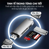 Memory Card Reader Micofi Memory Card Reader, Type-C/USB SD Memory Card Reader Universal USB 3.0 Mic