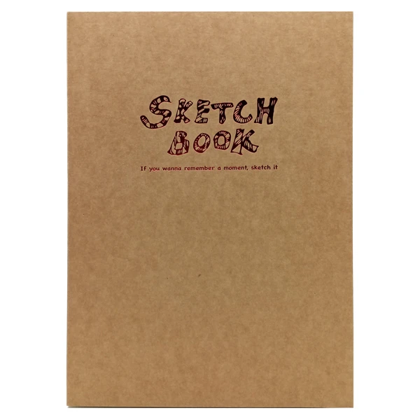 Sổ Vẽ Khâu Gáy A5 80 Tờ Sketch Book - ZEN art 8719 - Màu Nâu