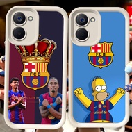 H77 Barcelona Club White Casing for VIVO Y03 Y27 Y18i Y36 Y28s Y27s Y17S Y28 Y18 Y03t V60 5G
