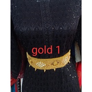 GOLDEN SAREE BELT LATEST DESIGN CODE1 rk