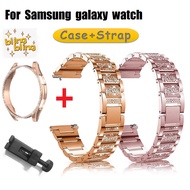Bling Diamond Strap+Case For Samsung Galaxy Watch 7 Strap Galaxy Watch FE / Galaxy Watch 7/ 6 / 5 / 