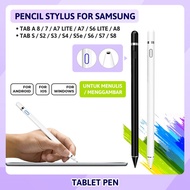 Samsung Tab A 8 7 A8 A7 S6 Lite S7 S8 Stylus Pen Tablet Pencil Gambar