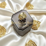 22K / 916 Gold Wide Milo Ring by Best Gold Shop
