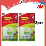 [3M] Command Velcro Tape Small (450g / 8 sets) x 2pcs /Damage-Free Adhesive Picture Frame Hanging St