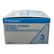 SYRINGE 3ML X 23G X 11/4" - LL - TRM (100PCS/BOX)