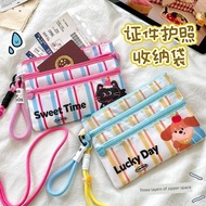 passport bag travel sling travel kit Beg simpanan dokumen, pasport perjalanan, tiket udara, visa, ka