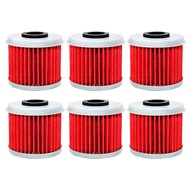 1/3/6pcs Motorcycle Engine Oil Filter for Honda CRF150F CRF150R CRF250R CRF 250R CRF250X CRF450R CRF