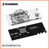 Barrow GPU Water Block Use for XFX RX 9070 XT Mercury OC Magnetic Air Video Card /Thickened Copper P
