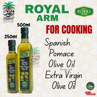 Minyak Zaitun Asli/Royal Arm Olive Oil/Pomace Olive Oil/Spanish Olive Oil/Less than 1% acidity/500ML