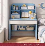 全城熱賣 - 簡易電腦桌（淺藍+白100cm）